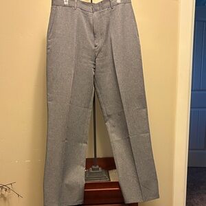 Levi Strauss gray slacks.